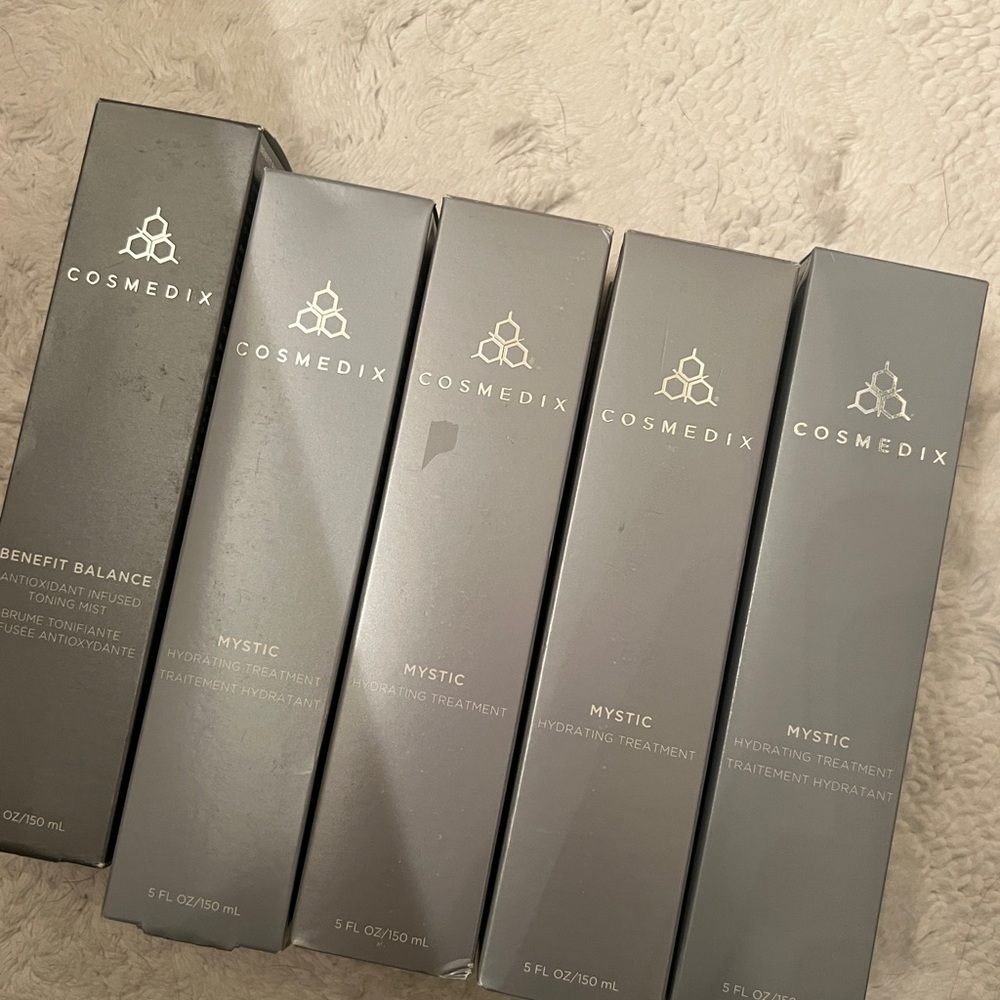 Cosmedix‎ Products: 4 Mystic Hydrating Treatment ($48) & 1 Benefit Balance ($41)